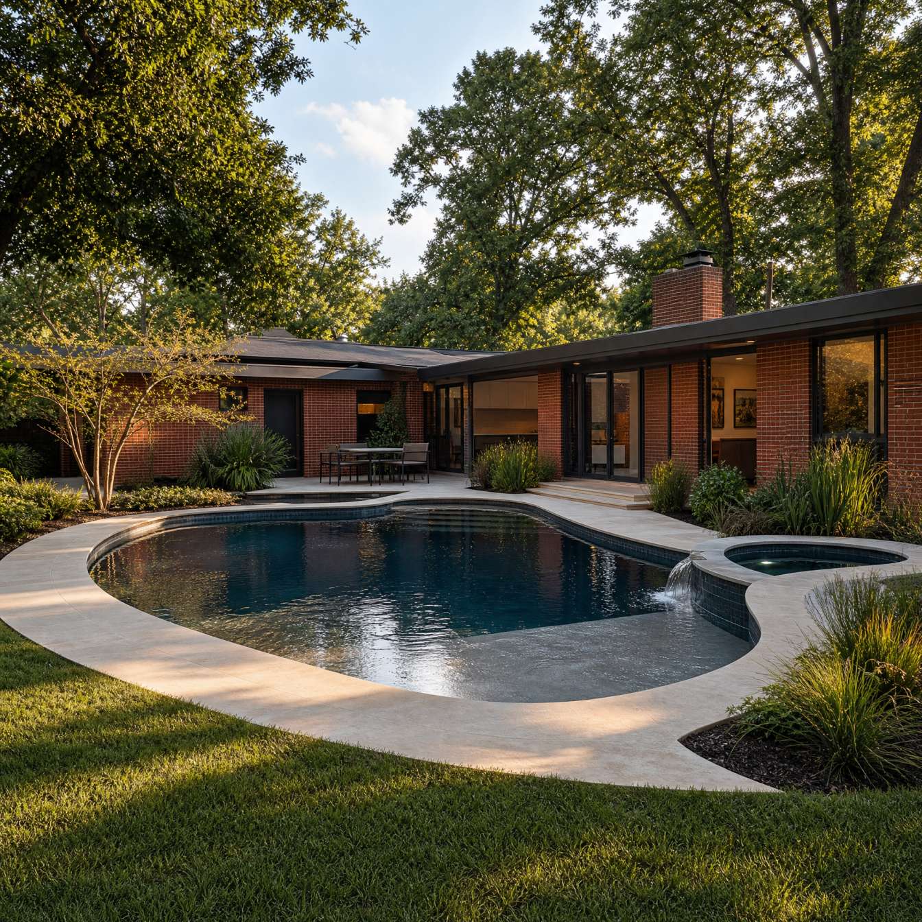 Backyard Pool Retreat