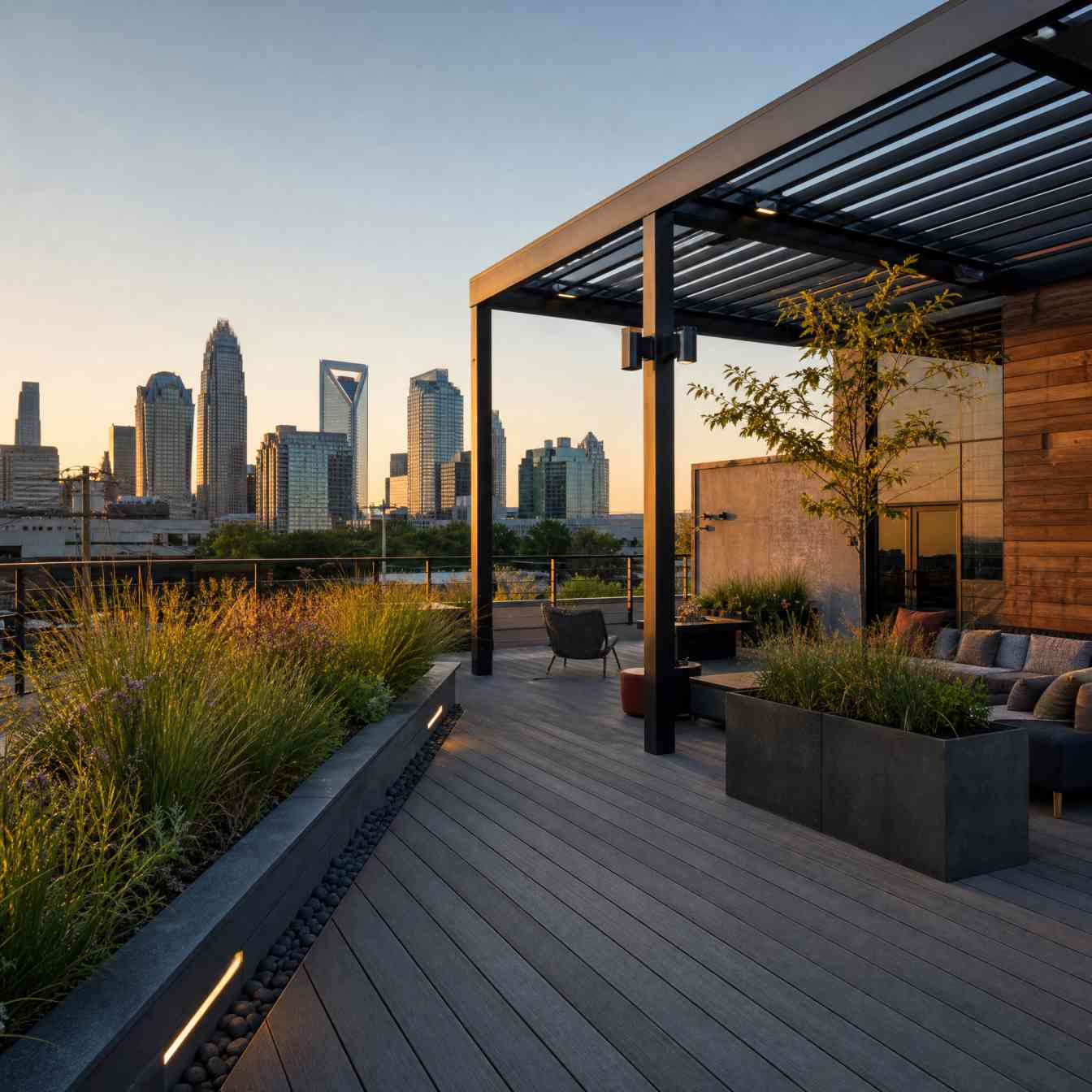 Rooftop Terrace Garden